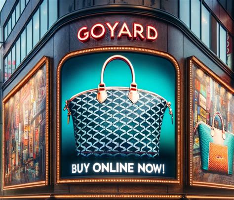 goyard retailers|where can you buy goyard.